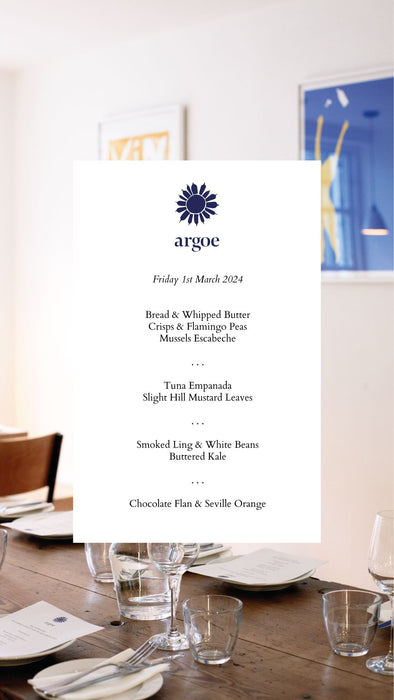 St. Eia | Argoe suppers 1st March