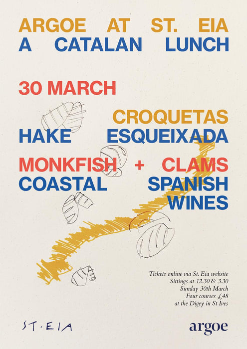 ARGOE AT ST. EIA - A CATALAN LUNCH - Sunday 30 March